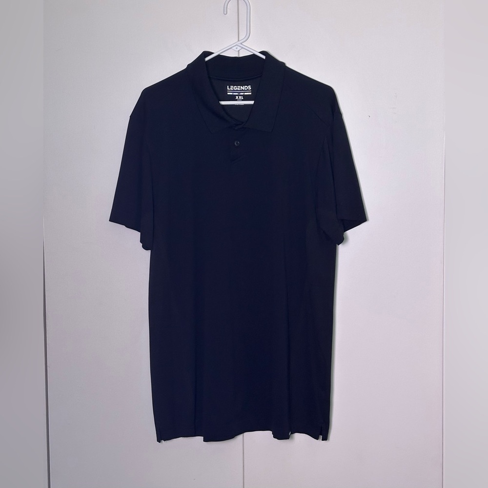 Legends Performance Polo Black - XXL